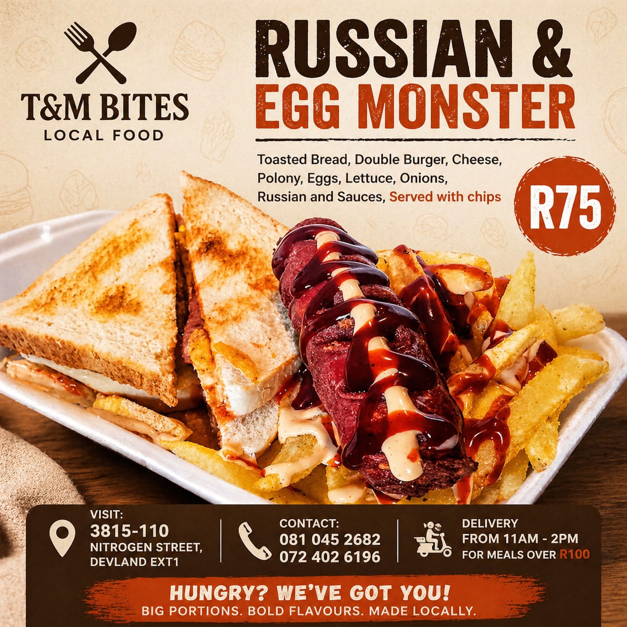 Russian & Egg Monster